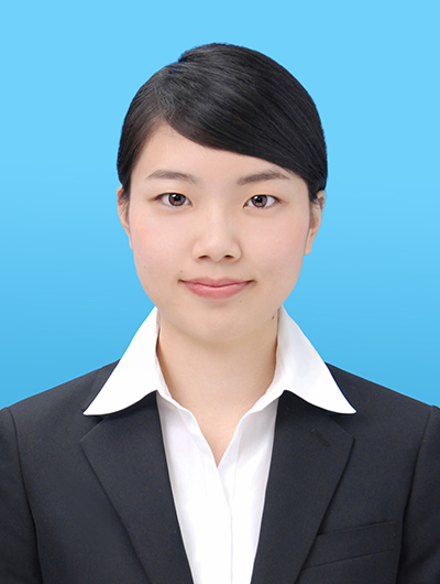 就活から一般向きブルー背景 当店実例