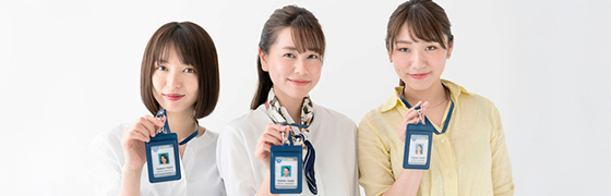 社員証用の証明写真